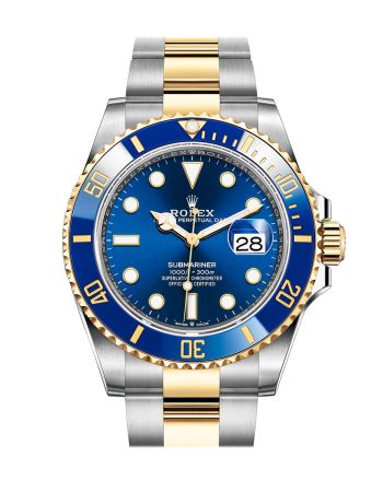 Rolex Submariner 41 Blue Dial Stainless Steel and 18K Yellow Gold Bracelet Automatic Men's Watch 126613LB New Release