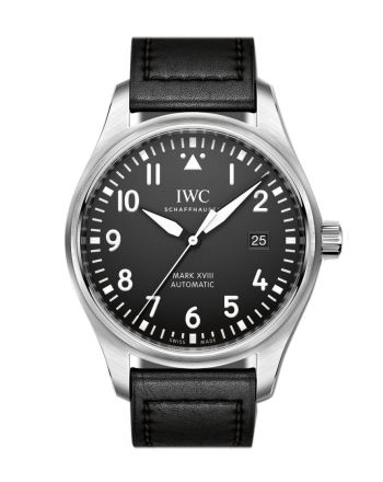 IWC Pilot's Mark XVIII Automatic Black Dial 40mm Men's Watch IW327001