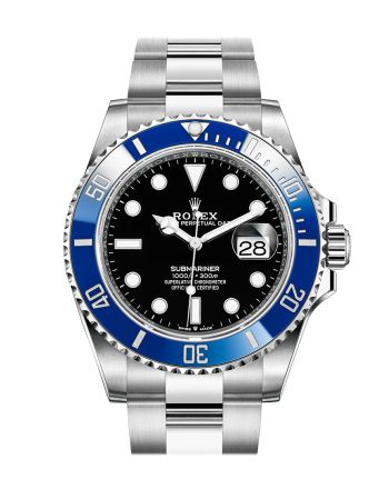 Rolex Submariner 41 Black Dial Blue Ceramic Bezel White Gold Bracelet Automatic Men's Watch 126619LB New Release 2020
