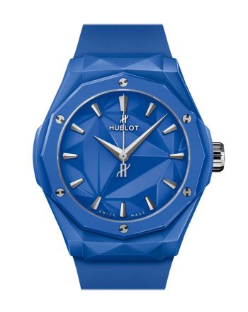 Hublot Classic Fusion Orlinski Blue Ceramic 40mm Watch 550.ES.5100.RX.ORL21