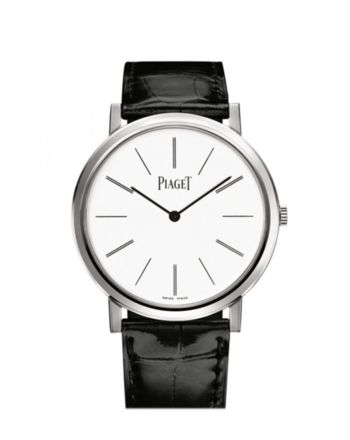 Piaget Altiplano White Dial White Gold Men's Watch GOA29112