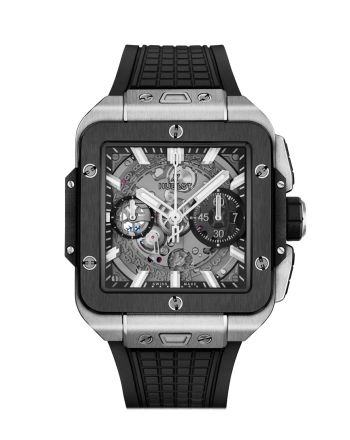 Hublot Square Bang Unico Titanium Ceramic 42mm Watch 821.NM.0170.RX