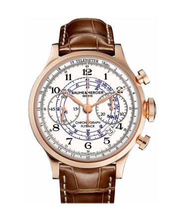 Baume & Mercier Flyback Chronogragh Rose Gold 10007