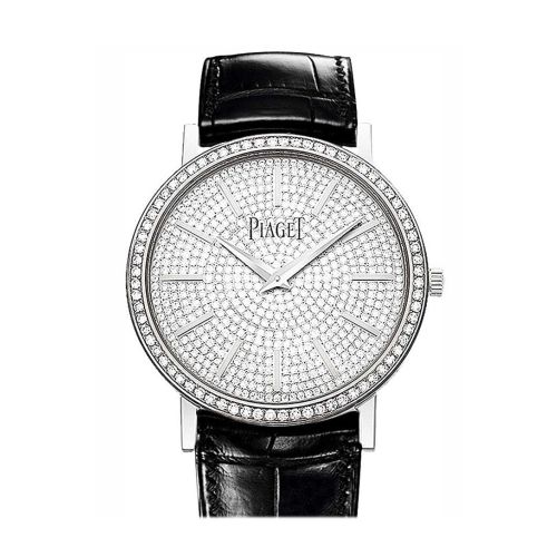 Piaget Altiplano Round in White Gold Diamond Bezel GOA36128