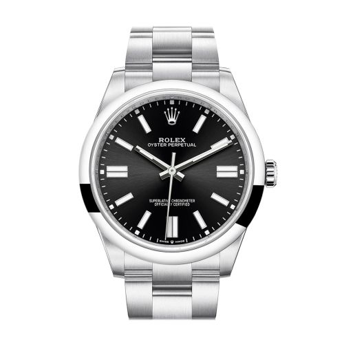 Rolex Oyster Perpetual 41 Black Dial Oyster Bracelet Watch 124300